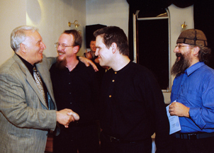 with Anzor in 2002